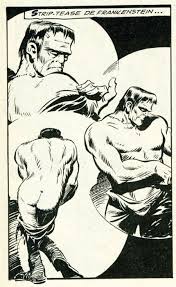 Go on to discover millions of awesome videos and pictures in thousands of other categories. Striptease De Frankenstein Comic Art Graphic Arts Illustration Creepy Pictures