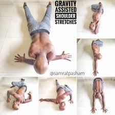 Yummy Shoulder Stretches On The Floor More From Samrat Pasham On Instagram Samratpasham Shoulder Stretches Yoga Training Yoga Benefits