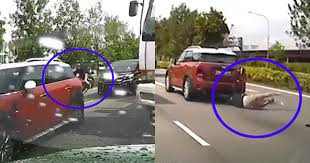 Press alt + / to open this menu. Motorcyclist Flies Off Bike Gets Run Over By Mini Cooper In Cte Hit And Run Mothership Sg News From Singapore Asia And Around The World