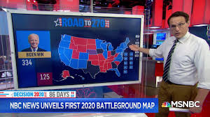 Msnbc Trump Trails By Wide Margin In Nbc News First 2020 Battleground Map Facebook