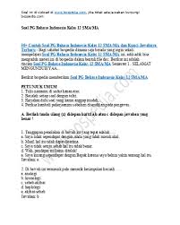 Kunci jawaban buku siswa tema 6 kelas 5 halaman 169 170 171 172. Jawaban Buku Paket Bahasa Indonesia Kelas 11 Semester 2 Dengan