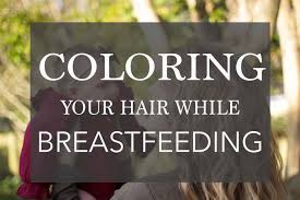 Health experts generally believe that it's fine to color your hair while breastfeeding because the amount of chemicals that could reach your breastmilk is likely. Can You Color Your Hair While Breastfeeding Answered By A Hairstylist