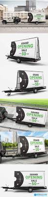 Download Mobile Billboard Trailer Advertising Sign Mockup Free Download Photoshop Vector Stock Image Via Torrent Zippyshare From Psdkeys Com