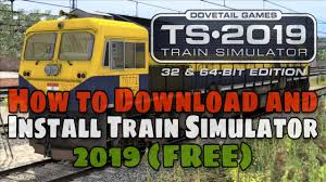 How To Download And Install Train Simulator 2019 Railworks Free Indian Train Simulator 2019 Youtube