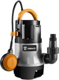 Run the hose's open end to the draining place. Buy Dekopro Sump Pump 1hp 3302gph 750w Submersible Clean Dirty Water Pump Swimming Pool Garden Tub Pond Flood Drain W Float Switch And Long 16ft Cable Online In Taiwan B08byjdfwd