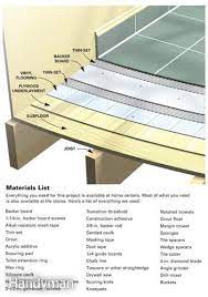 No matter how firm the subfloor; How To Lay Tile Install A Ceramic Tile Floor In The Bathroom Diy Family Handyman