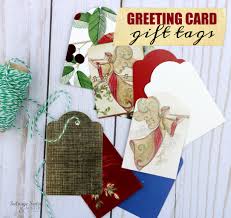 The quality of your greeting cards can help them sell, so use the proper paper. Diy Greeting Card Gift Tags Salvage Sister And Mister