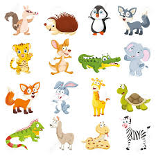 New clipart #1, royalty free stock illustrations & vector graphics by. Vector Illustration Of Cartoon Animals Collection Royalty Free Cliparts Vectors And Stock Illustration Image 114680532