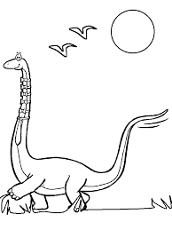 Brachiosaurus cute dinosaurs coloring pages. Brachiosaurus Coloring Page Coloring Home