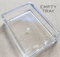 WHOLESALE Shell Frame Acrylic Tray Note Set — Haute Papier
