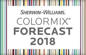 Colormix Forecast 2018 From Sherwin Williams