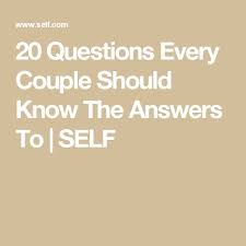 The questions that you choose for your how well do you know me quiz might vary based on how long you've been together. 20 Questions Every Couple Should Know The Answers To Relationship Quizzes Relationship Quiz Couple Quiz Questions