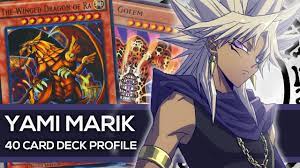 It is the 50th deck in the tcg's structure deck series, following structure deck: Yami Marik Deck Profile Yu Gi Oh Character Decks Youtube