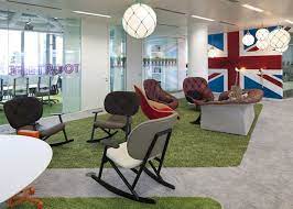 Google Londra Ufficio Arredamento Londra