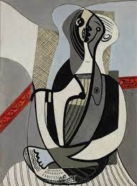 Liste über die besten bilder von picassoich hoffe dir gefällt diese auswahl. Sitzende Frau Picasso Gemalde Reproduktion 16660 Topofart