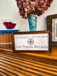 latitude longitude wood sign gps coordinates sign new home gift first home gift indoor home address sign in 2020 coordinates signs latitude longitude sign gps coordinates sign pinterest