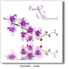 Mariage blanc et vert anis. Faire Part Mariage Orchidee Rose Violet Vert Anis Bordeaux