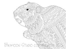 Cro marmot coloring page from the happytreefriends coloring pages section of fun with pictures.com. Pin On Castorcitos