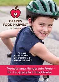 Ozarks Food Harvest FY16 Annual Report by Ozarks Food Harvest