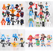 Follow your favorite brawlers as they head back to rantō academy. 5 8 10 12 18 46 Pcs Brawl Star Action Toy Game Amine Figure Shelly Jessie Barley Poco Ricochet Darryl Penny Model Kid Party Gift Buy At The Price Of 12 09 In Aliexpress Com Imall Com