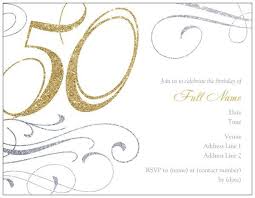 Party Invitation Card Woman 50th Birthday Invitation Sample 50th Birthday Invitations For Women Party Invite Template 50th Anniversary Invitations Birthday Invitation Templates