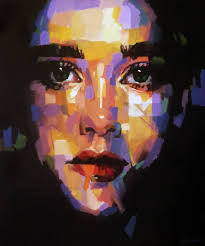 Petra's Puzzle Painting by Mariza Munoz