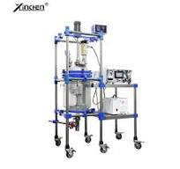 Jacket Heating 5L Bioreactor Lab Glass Tubular Reactor