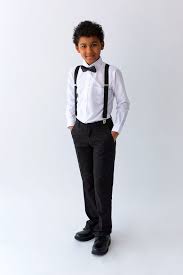 Boys Black Suit Pants Page Boy Out Wedding Boy Suit Ringer Bearer Outfit Boys Formal Wear Graduation Outfit Holy Communion Boys Black Suit Boys Formal Wear Pantsuit