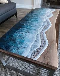 Beach coffee, console, sofa & end tables : This Beach Inspired Coffee Table Interestingasfuck