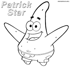 Click the patrick star coloring pages to view printable version or color it online (compatible with ipad and android tablets). Patrick Star From Spongebob Coloring Pages Coloring And Malvorlagan