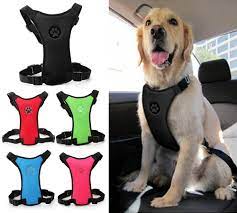 Made in three sizes, the fit will depend on the girth of your dog, which is the circumference of the body behind the front legs. Soft Nylon Mesh Dog Car Seat Harness Safety Dog Vehicle Cars Seat Belt Harnesses Black Red Blue Colors For Medium Large Dogs Har Belt Westernhar Racing Aliexpress