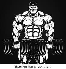 Cartoon Bodybuilder HD Stock Images | Shutterstock