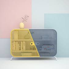 Mesh Sideboard Designed By Mustafa Basaran Gliesedesign Design Mustafabasaran Sideboard Furnituredesig Sideboard Designs Creative Furniture Cool Furniture