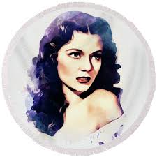 Peggie Castle, Movie Legend Wood Print by Esoterica Art Agency