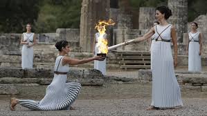 The relay, as always, will begin with a flame lighting ceremony in olympia, greece, the ancient site where the original games were hosted. Olympic Flame Lighting Ceremony To Be Held Without Spectators