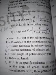 To find v, the terminal pd (or the voltage available to the external circuit), calculate the current, i, for the whole circuit:note: Determine The Internal Resistance Of Given Primary Cell Using Potentiometer Experiment Brainly In