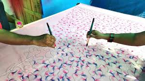 See more ideas about fabric painting, painting, painting tutorial. Freehand Fabric Painting Fabric Painting Freehand Painting On Saree Saree Painting Ideas Aim 2 Photography