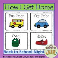How I Get Home Dismissal Chart And Forms For Back To School