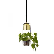 Bloomingville Hangeleuchte Mit Glaseinsatz Fur Pflanzen Myadele Anhanger Lampen Glas Pendelleuchten Blumen Ampel