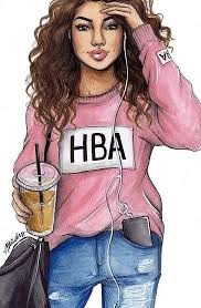 Fashion Illustration Filles Swag Dessin Swag Mode Esquisse