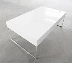 Rectangular Lacquer White Metal Coffee Table Coffee Table White Coffee Table Table