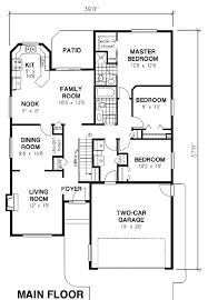 One story home plans come in a wide variety of sizes and styles. House Plan 98806 One Story Style With 1491 Sq Ft
