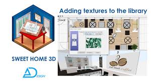 Sweet Home 3d Tutorial How To Add Textures Youtube