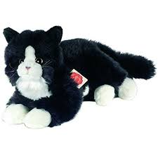 Black And White Cat Stuffed Animal Hermann Teddy Collection 906797 25 Cm Black Cat Plush Toy Https Www Amazon Co Uk Dp B0032knqvu Ref Cm Sw R Pi Dp X Black Cat Plush Cat Plush Cat Plush Toy