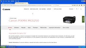 Für diese variante sind keine fotos verfügbar. How To Download Canon Pixma Mg 5250 Driver Youtube