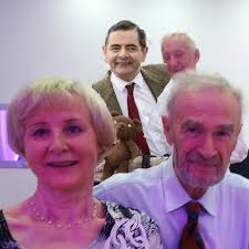 The 6th International Fryderyk Chopin Piano Competition, Warsaw, 1960.  Michel Block receives a special prize awarded to him by Artur Rubinstein.