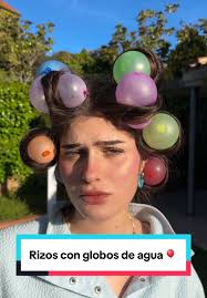 Rizos sin calor con globos de agua: ¡Aprende el truco!