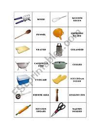 Maybe you would like to learn more about one of these? Kitchen Utensils Domino 1 Esl Worksheet By Pitudiaz
