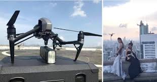 Ide Unik Fotografer Asal China Gunakan Drone Sebagai Flash Okezone Techno