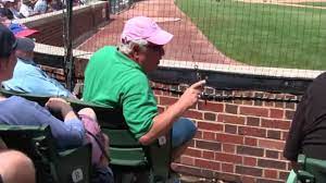Who Is The The Pink Hat Guy Behind Home Plate At Wrigley Field And Why Does He Keep Wearing That Loud Hat And A Green Sweatsh Pink Hat Cubs Green Sweatshirt